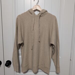 Cozy Beige Women's Hoodie Sweater